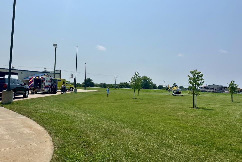 blue grass fire call